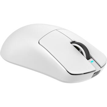 White Shark Мышь BORS-W, 12000 DPI, 54г, 5 кнопок, USB-C, RF 2.4 GHz, Bluetooth, оптический сенсор (BORS-W)