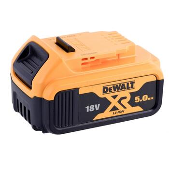Dewalt Akumulators DCB184-XJ, 18 V, 5 Ah, Li-Ion, 1 gab., bez atmiņas efekta, pārkaršanas aizsardzība (DCB184-XJ)