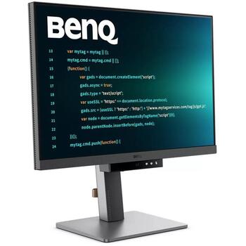 Benq LED монитор RD240Q 9H.LLXLA.TBE, 2560 x 1600, 300 cd/m², 1xHDMI, 5 мс, 60 Гц, IPS, 100 x 100 мм VESA, 90W USB-C (9H.LLXLA.TBE)