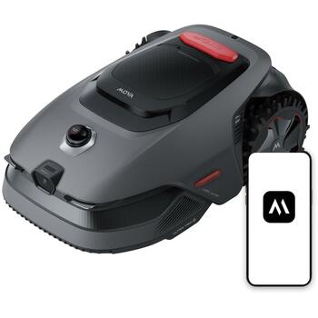 Mova zāles pļāvējs robots MXXM3100, 1000m², 20cm, akumulatora, 3A, 60h, 150 zonas, IPX6, 57dB (MXXM3100)