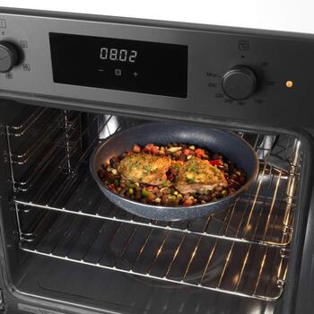Russell Hobbs Набор сковород RH03296, 22см, 26см, 26см, съемная ручка, отделка ночного камня (RH03296)