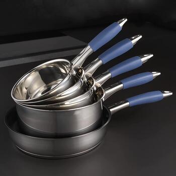 Russell Hobbs Opulence набор сковород RH01179EU, 5 шт., 16см, 18см, 20см, 14см, 24см, нержавеющая сталь (RH01179EU)