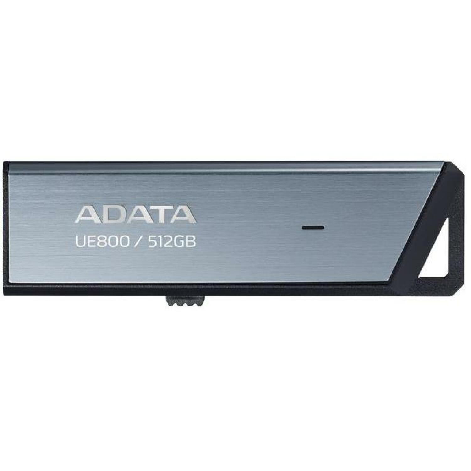 Adata USB флеш-накопитель AELI-UE800-512G-CSG 512GB, USB Type-C, 3.2 Gen 2, скорость чтения 1000MB/s, скорость записи 1000MB/s (AELI-UE800-512G-CSG)