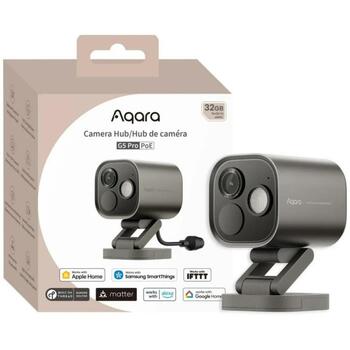 Aqara сетевой камера CH-C03D-G, серый, USB-C 5V 2A, PoE 48V 0.27A, Bluetooth/ZigBee (CH-C03D-G)