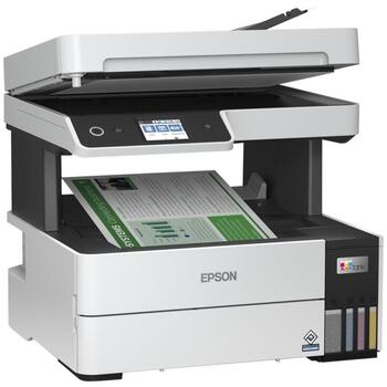 Epson Многофункциональный принтер EcoTank L6460 C11CJ89403, 4-ink, 1200 x 2400 dpi, Wi-Fi, ADF, 250 листов (C11CJ89403)