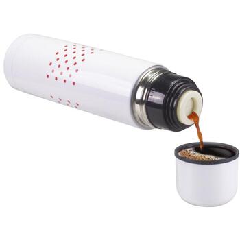 Beper Термос BI.504, 500ml, нержавеющая сталь, красная точка, кружка (BI.504)
