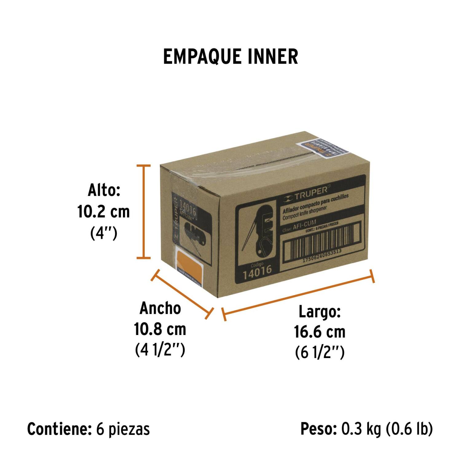 Mini nažu asināmais AFI-CUM TRUPER (AFI-CUM)