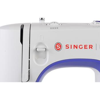 Singer Šujmašīna M3405, 23 dūrieni, 1 pogcaurums, automātiska vītne, regulējams dūriena garums, regulējams dūriena platums (M3405)