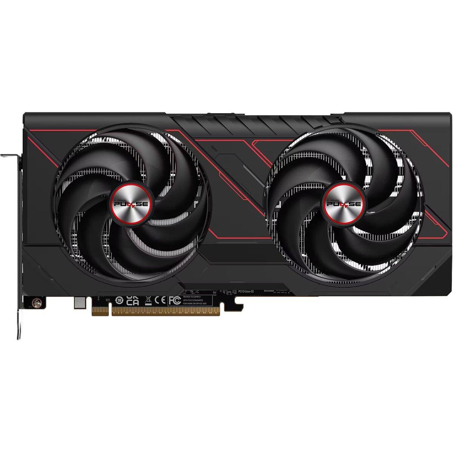 Sapphire PULSE RX 9070 GRE GAM. OC 12GB videokarte, 11354-01-20G, 12GB GDDR6, 192bit, 18Gbit/s, 2xHDMI, 2xDP, PCIe x16 5.0 (11354-01-20G)