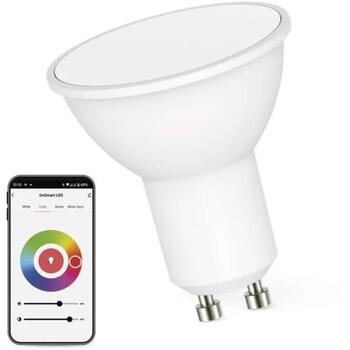 Emos LED лампа GoSmart MR16 ZQW832R, 4,8 Вт, 400 лм, RGB, Wi-Fi, диммируемая, 220-240 В, 50/60 Гц, 20 000 ч, GU10 (ZQW832R)