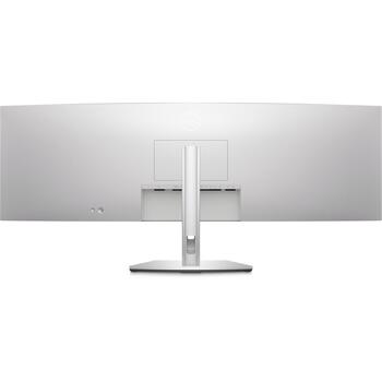 Dell LCD UltraSharp monitors U4924DW, 5120 x 1440, 60 Hz, 5 ms, 2x HDMI, USB-C centrmezgls, 32:9, ieliekts (210-BGTX)