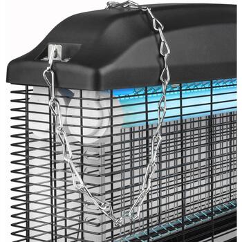Eurom ЛОВУШКА ДЛЯ НАСЕКОМЫХ FLY AWAY 40 IPX4-2 211887, 2x20W UV, IPX4, 3500V, 150-200м², кабель питания 100см, можно повесить (211887)
