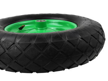 Geko Ritenis G71022, 390mm, 97mm, 220mm, 12mm, 120kg, 2.1bar, 4, dubultie lodīšu gultņi, gumija, tērauds (G71022)