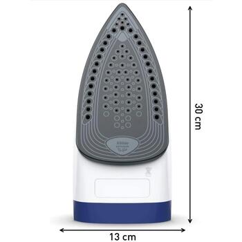 Tefal Tvaika gludeklis FV2838E0, 2400W, 270ml, 40g/min, keramiskā virsma, pretpilēšanas funkcija (FV2838E0)