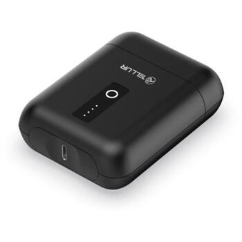 Tellur Power Bank akumulators TLL158291, 10000mAh, 30W, QC3.0, C tipa, Li-ion, ātra uzlāde, LED indikators (TLL158291)