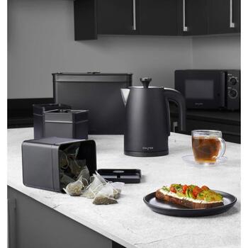 Salter Kuro Rapid Boil Чайник EK5632MBLKFVDE, 3000 W, 1.7 л, 360° основание, контроллер Strix, защита от кипения без воды (EK5632MBLKFVDE)