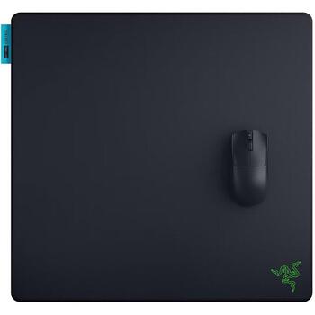 Razer peles paliktnis Gigantus V2 Pro RZ02-05490400-R3M1, 50 cm x 48 cm, audums, melns, liels, vadība (RZ02-05490400-R3M1)