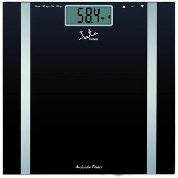 Jata Ķermeņa svari 531, 180 kg, 12 lietotājiem, LCD, 100 g precizitāte, automātiskā izslēgšanās, muskuļu un tauku analīze (531)