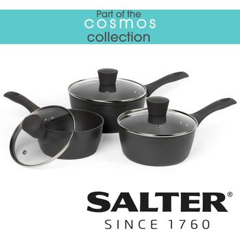 Salter Sautēšanas katliņš BW11044EU7, 2.3l, 20cm, 8.5cm, alumīnijs, nepiedegošs, vāks, trauku mazgājamā mašīnā mazgājams (BW11044EU7)