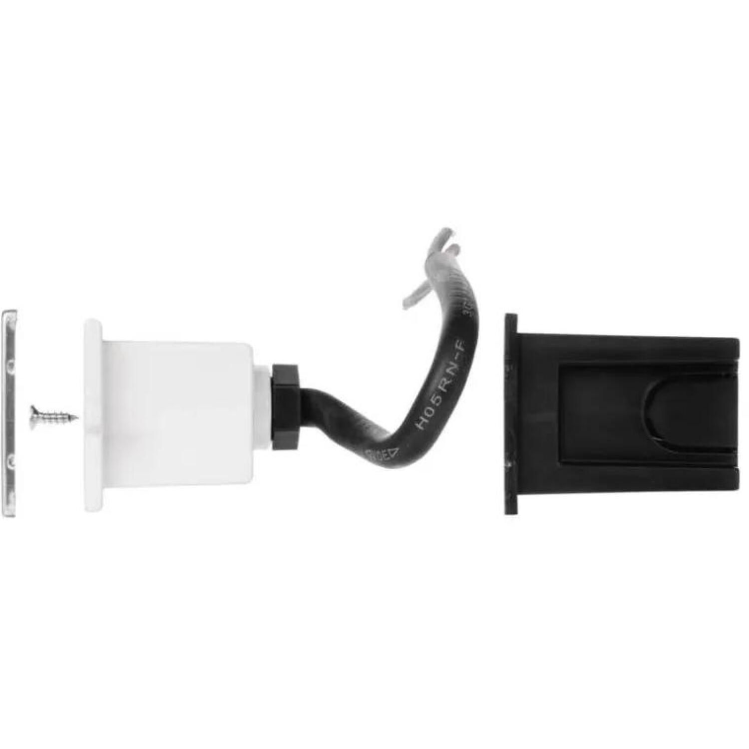 Emos LED Встраиваемый Настенный Светильник AMAL ZC0108, 12 x 5 см, 1,5 Вт, Теплый Белый, IP65, 60 лм, Алюминий, Стекло (ZC0108)