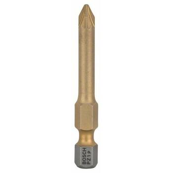 Bosch 2607001598 Skrūvgriežu uzgaļu komplekts, PZ1, 49mm, 3 gab., MAXgrip, tērauds (2607001598)