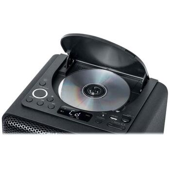 Muse Беспроводная колонка M-1820DJ, 150Вт, Bluetooth 5.0, аккумулятор, 5ч, MP3, USB, AUX, микрофон, LCD (M-1820DJ)