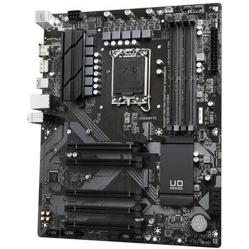 Gigabyte B760DS3HDDR4 Mātesplate, atbalsta Intel Core 14. procesorus, 18+2+1 fāzes VRM, līdz 5333MHz DDR4, 2xPCIe 4.0 M.2, GbE LAN (B760DS3HDDR4)