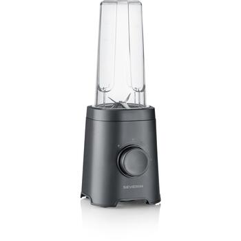 Severin Smoothie Maker SM 003743, 320 W, 2 uzgaļi, 0.6 l, 24000 apgr./min, nerūsējošais tērauds, Tritan (SM 003743)