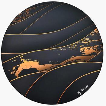 Arozzi Zona Round Floor Pad AZ-ZONA-PAD-BKGD, 121см, 3мм, микрофибра, нескользящий, для офиса (AZ-ZONA-PAD-BKGD)