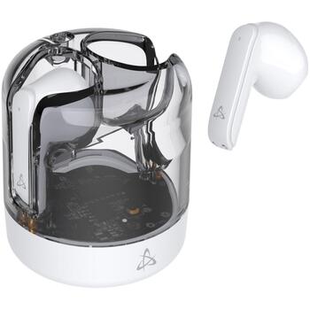 Sbox Беспроводные наушники EB-TWS12-W, 20-20000Гц, 32Ω, 102dB±3dB, 13мм, Bluetooth 5.4, 3-5ч разговор/музыка (EB-TWS12-W)