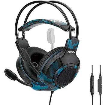 Subsonic Tactics GIGN SA5580-G, проводная игровая гарнитура, 50 мм, 20-20000 Гц, 32 Ом, 108 дБ, 1.5 м, 3.5 мм, стерео (SA5580-G)