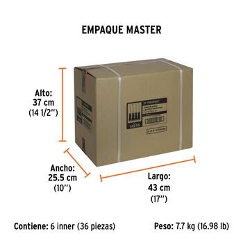 Skrāpju un āķu komplekts, 4 pieces 14210 GAN-4 Truper (GAN-4)