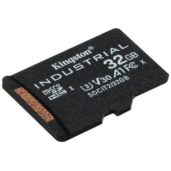 Kingston microSDHC UHS-I карта памяти SDCIT2/32GB, 32 ГБ, 100 МБ/с, A1, V30, U3, 30K P/E, ECC двигатель (SDCIT2/32GB)