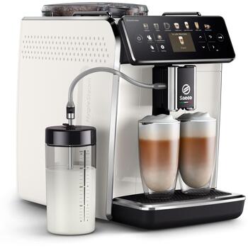 Philips Кофемашина SM6580/20, мощность 1500 Вт, объем резервуара для воды 1.8 Л, 2 носика, 14 программ, 300 г кофе в зёрнах (SM6580/20)
