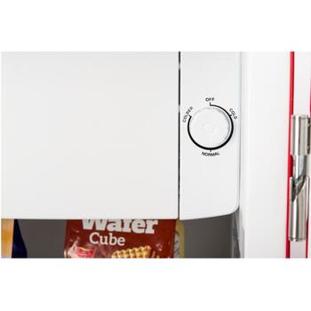 Midea Холодильник MDRD142SLE32, 93L, 41dB, класс E, отдельно стоящий, 1 дверь, красный (MDRD142SLE32)