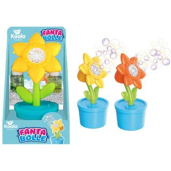 Koala Zieda formas burbuļu pūtējs G2659, 2x50ml, 3xAA, iebūvēts apgaismojums, ieslēgšanas/izslēgšanas slēdzis (G2659)