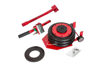 Rockforce RF-YHQD-3WT-270B New, пневматический домкрат, 3.5т, 6-12бар, 135-450мм, 3 опоры, Ø270мм (RF-YHQD-3WT-270B New)