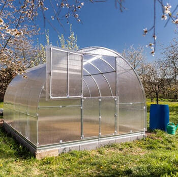 Siltumnīca KLASIKA TUBE 3x12m (36m2) ar pamatiem un 6mm polikarbonāta pārklājumu; 4779037492534 (150)