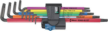 TORX skrūvgriežu komplekts Multicolor (9gab.) 967/9 TX XL 05024470001 WERA (05024470001)