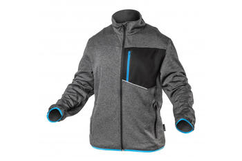 Hogert NISTER техническая толстовка HT5K900-2XL, 2XL, 200 g/m², 100% полиэстер, светоотражающие элементы, эластичные манжеты (HT5K900-2XL)