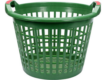 Flo dārza grozs 35611, 35 l, PE, HDPE, rokturi, ažūrs dizains, daudzfunkcionāls (35611)