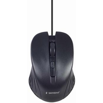 Gembird Клавиатура + Мышь USB KBS-UM-04, 111 клавиш, 1.5м кабель, 9 мультимедийных клавиш, черный (KBS-UM-04)
