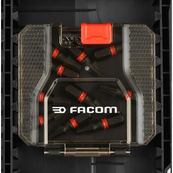 Facom Набор ударных бит EN.1J50PB, 50 шт., 25mm, 63mm, 4-7mm, 8-13mm, кейс (EN.1J50PB)