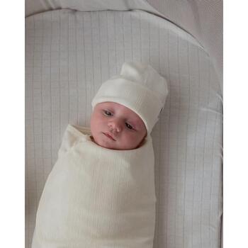 Lodger BEP 112_0-6 детская шапочка, 0-6M, белая, Oeko-Tex, 100% органический хлопок (BEP 112_0-6)