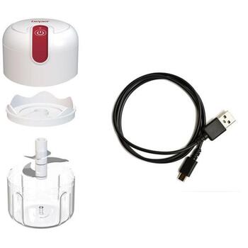 Beper Измельчитель пищи P102ROB050, 30W, 1500mAh, 250ml, 3 ножа, USB кабель (P102ROB050)