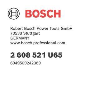 Tiecienskrūvgriežiem, akumulatoru skrūvgriežiem PRO IMPACT GALA ATSLĒGA BOSCH 2608521U65 (2608521U65)