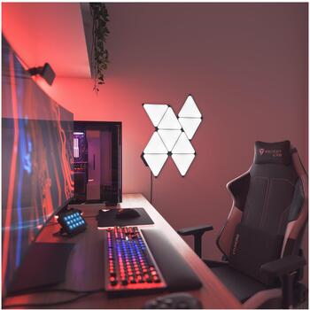 Nanoleaf Набор световых панелей NL47-0102TW-9PK-N, 9 панелей, 42 Вт, WiFi, 80 лм, 25000 ч, 2.5 м силовой кабель (NL47-0102TW-9PK-N)