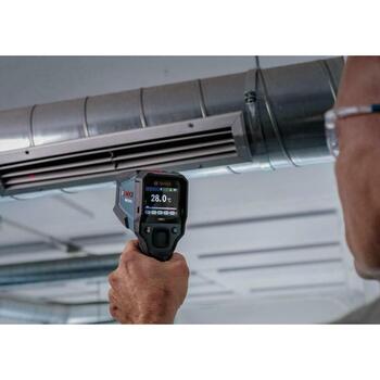 BOSCH GIS 12V-700-14 0601083A00, инфракрасный термометр, -30-700°C, 20:1, 4xAA, 12V, IP54 (0601083A00)