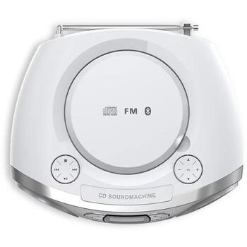 Philips CD Soundmachine TAZ2000S/10, 285×128×242 мм, FM-радио, Bluetooth, USB, 3,5 мм аудиовход, 6×LR14, 3 Вт (TAZ2000S/10)