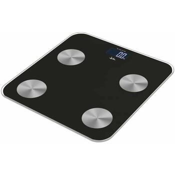 Jata Весы HBAS1155, 180кг, 0.1г, 15 пользователей, Bluetooth, 4 датчика, LCD, 5мм закаленное стекло (HBAS1155)